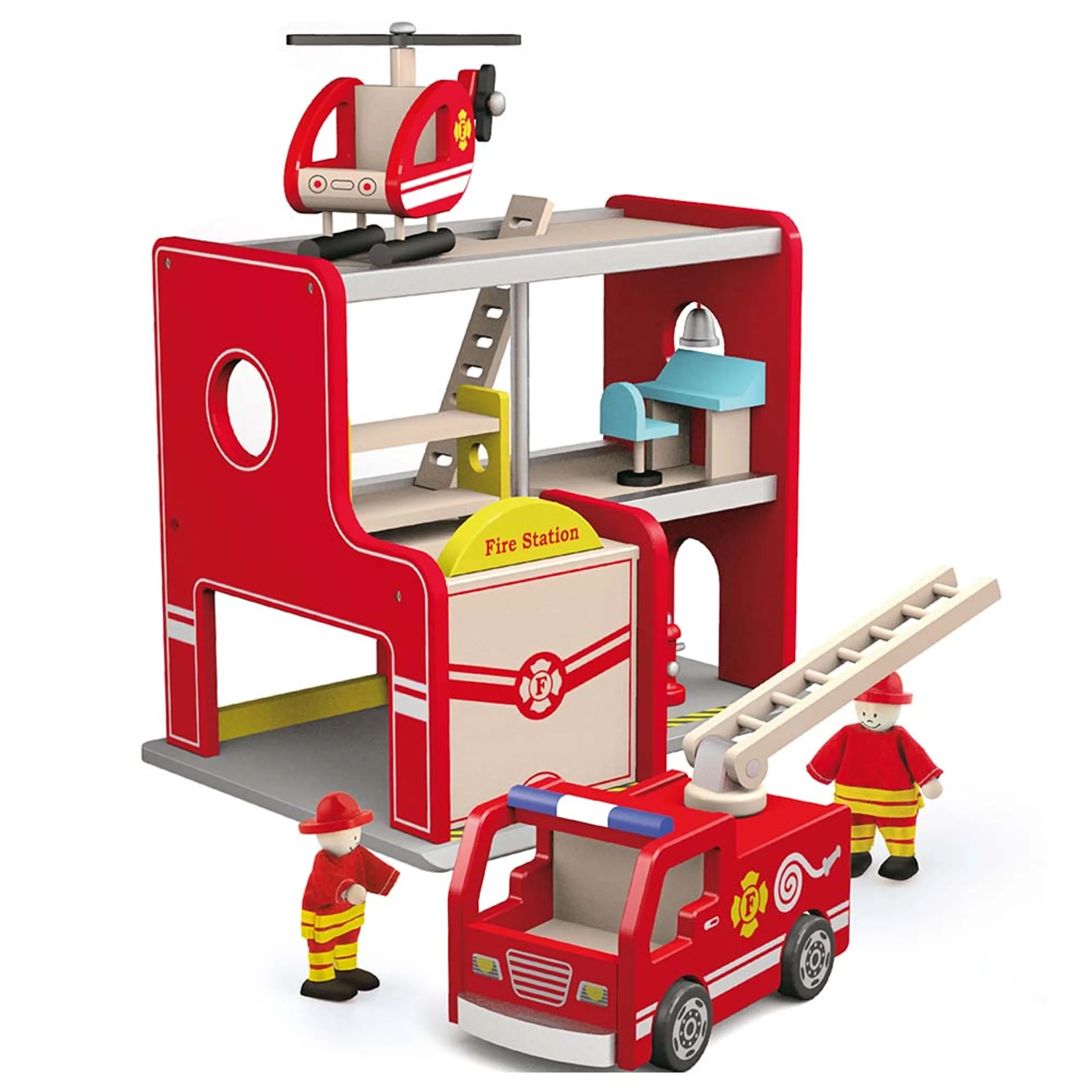 Wooden Fire Station