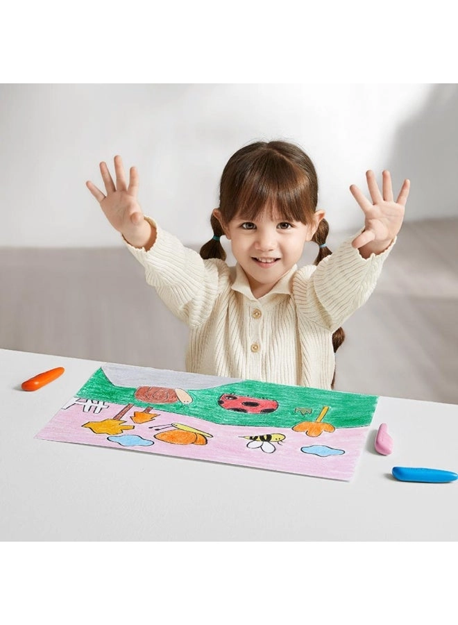 No Dirty Feather Crayons - 24 Pcs