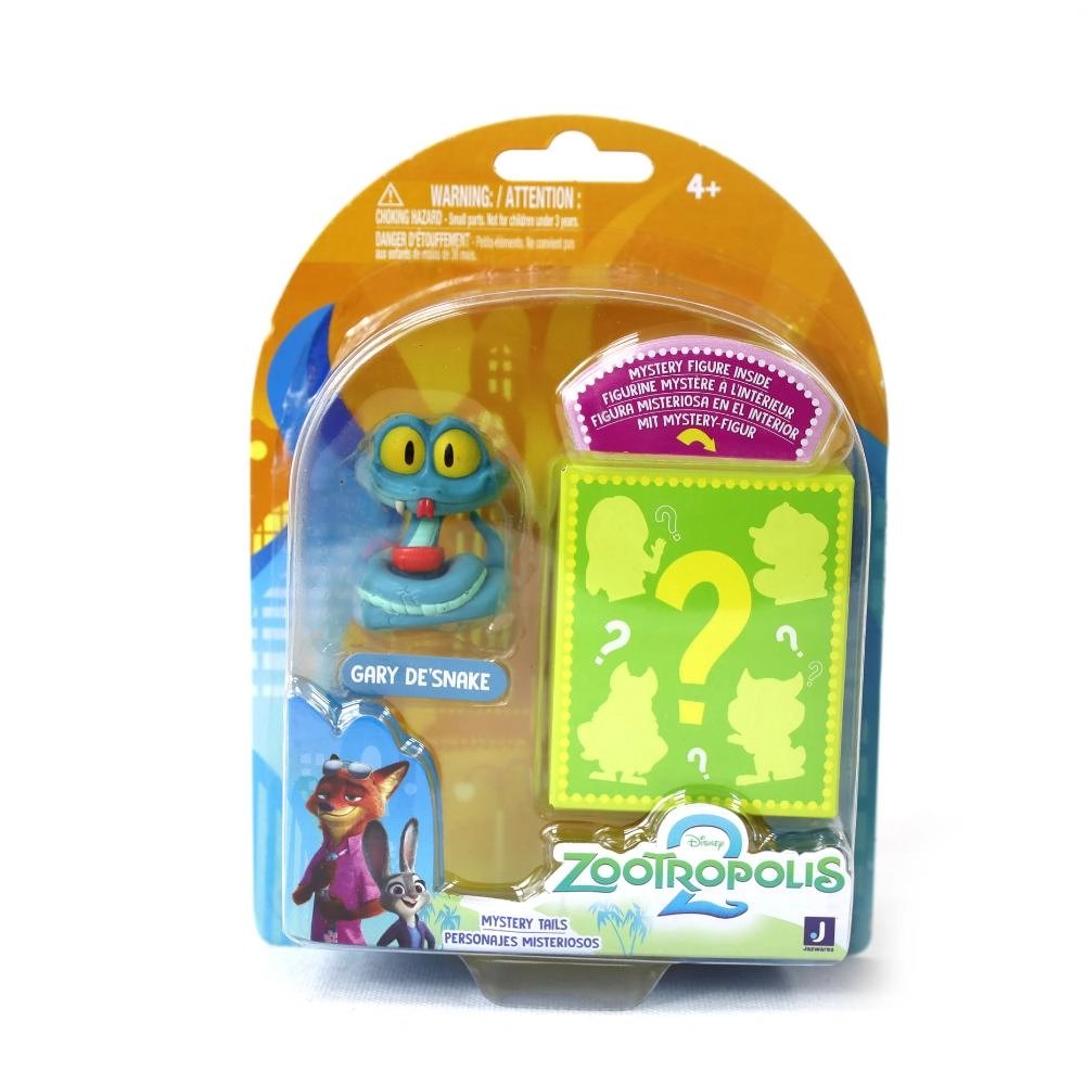 Zootropolis 2 - Gary De Snake + Mystery Figure (527-ZOTP0059_ZOTP0049) 2 pcs