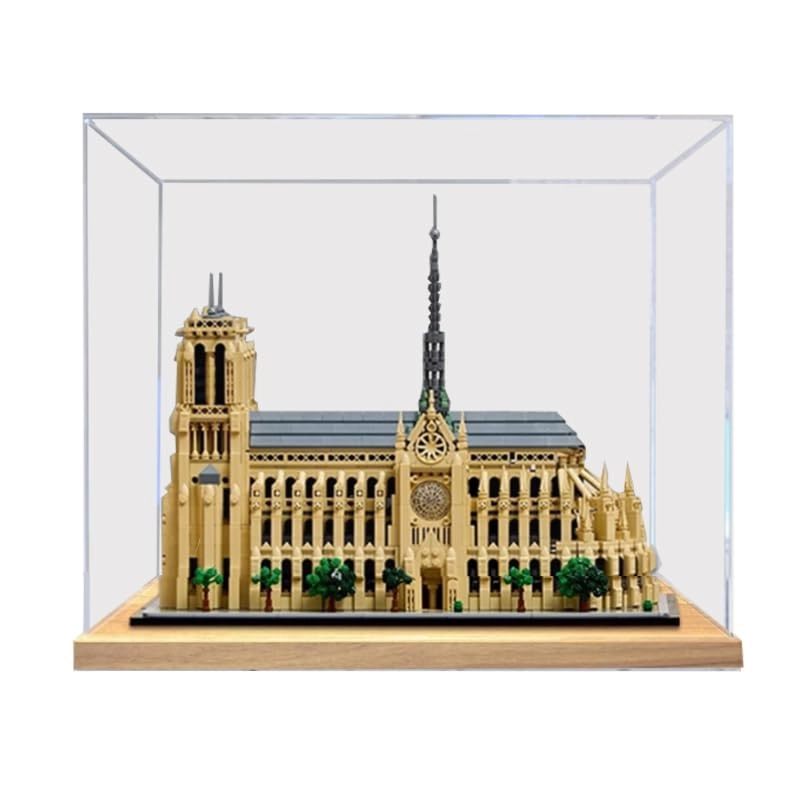 Display Case for LEGO Architecture 21061 - Acrylic Notre-Dame