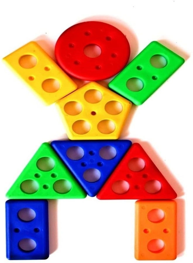 Geometric Shape Sorting Board - 29 x 6.5 cm Multicolour