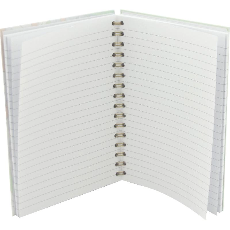 Notebook 19 X 26 cm Spiral - Grid 100 Sheets