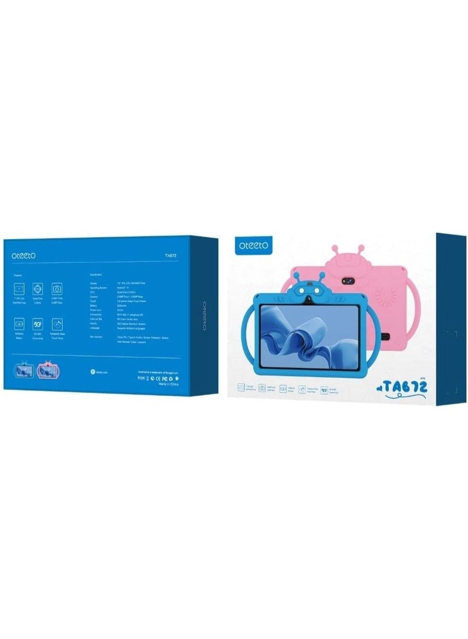 K6 Kids Tablet - 6GB 7 Inch 128GB