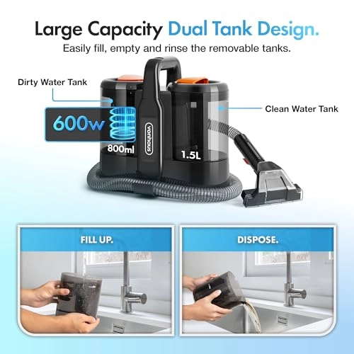 Spot Cleaner - 3-IN-1 600W