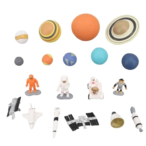 Space Figurine Planets Model - 19 pieces Space