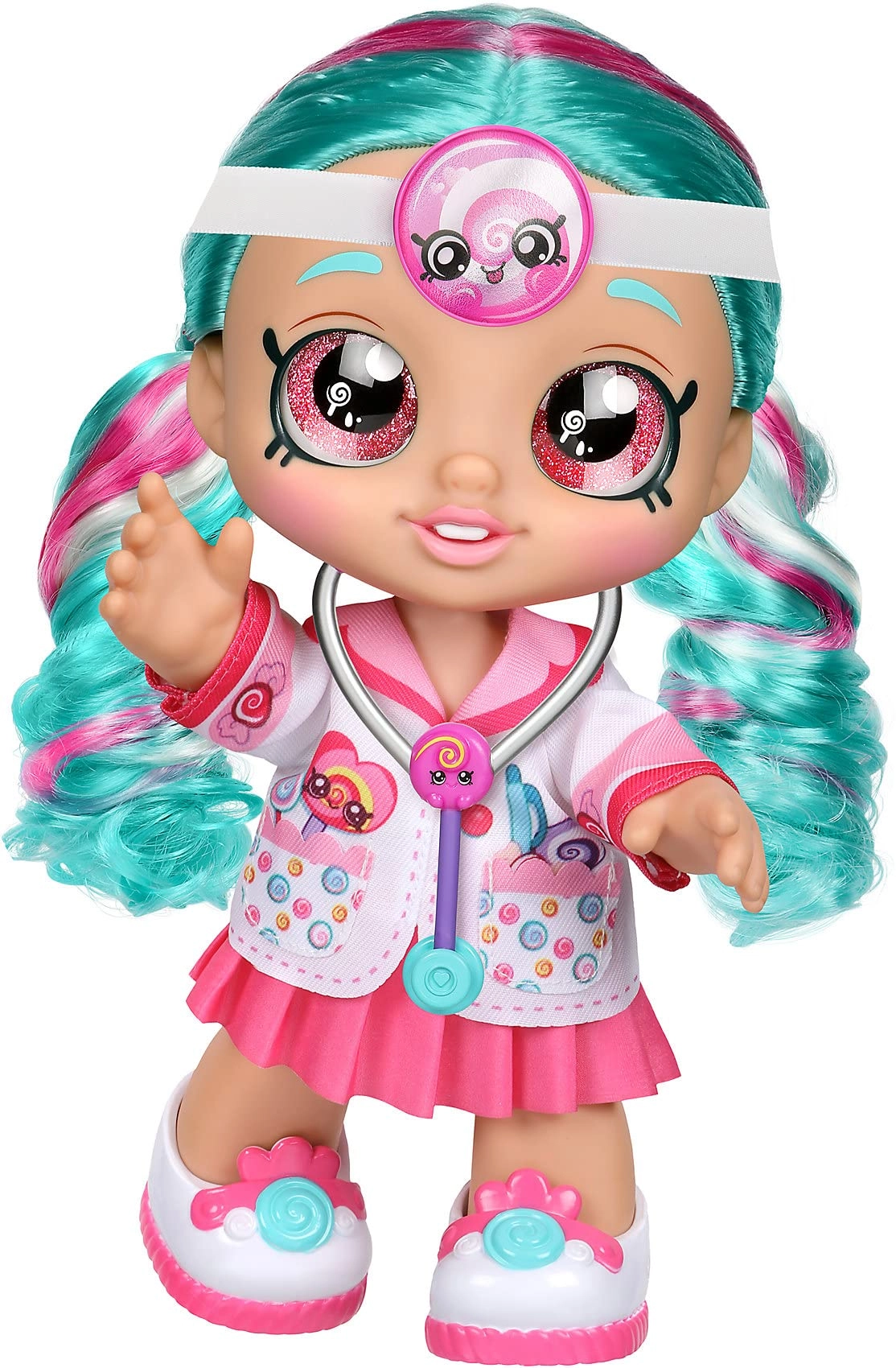 Dr Cindy Pops Doll - Stethoscope Shopkins Inspired Lollipop Changeable Clothes Ages 3+