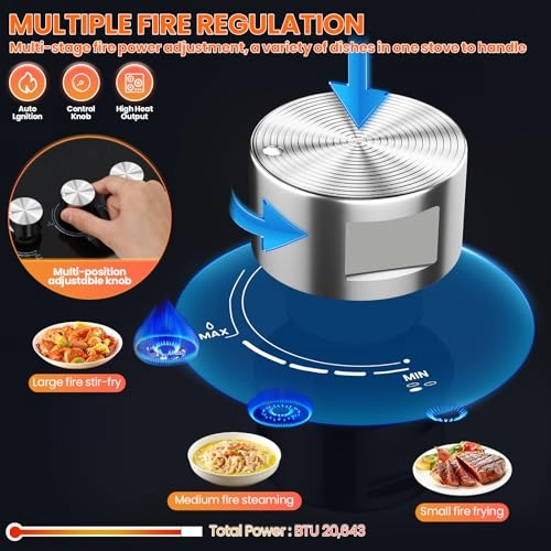 RQZ-Glass-UK Gas hob