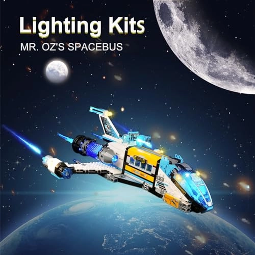 LED Light Kit for LEGO Dreamzzz Mr. Oz Space Bus 71460