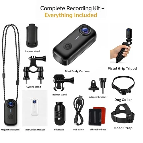 Mini Body Camera - 1080p 64GB