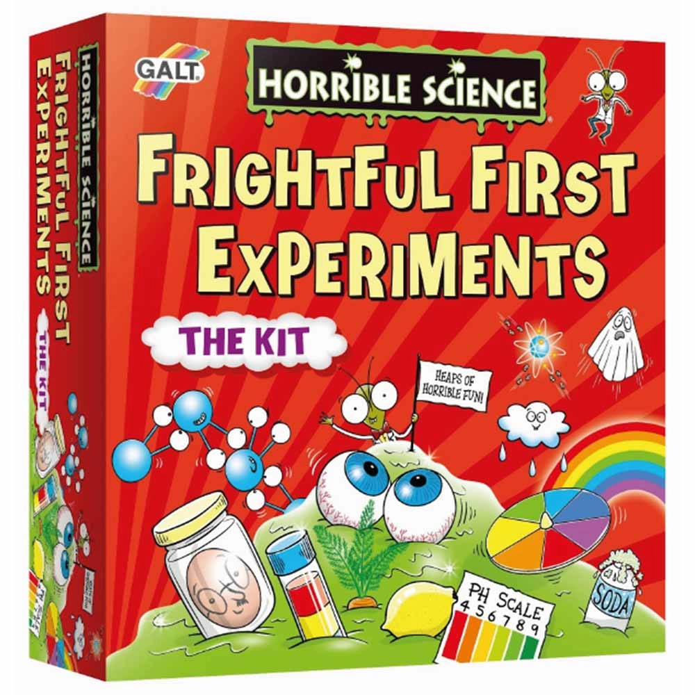 Galt Toys Frightful First Experiments Kit Science - 6 years+ 18 pieces