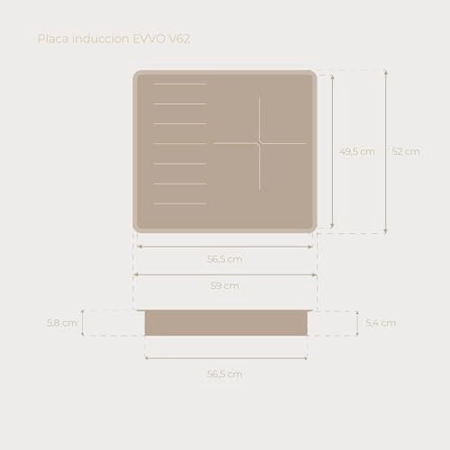 V62 V0568 Induction hob