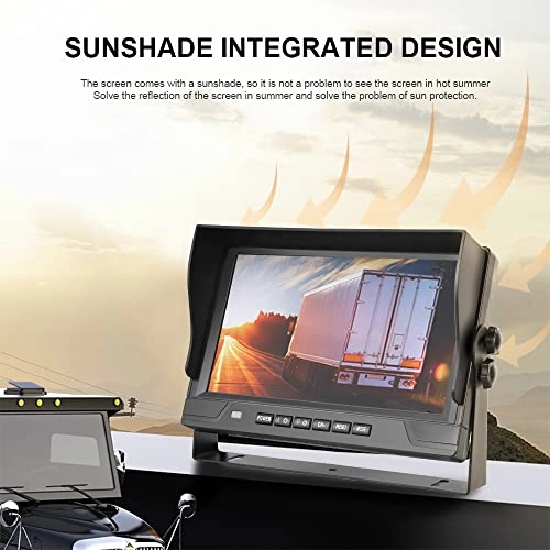 AHD Backup Camera and Monitor Set with DVR - 1080P