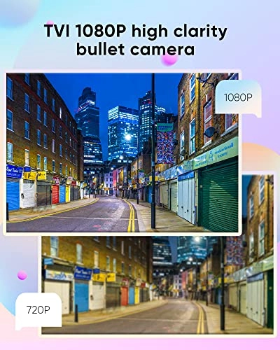 Full Color Night Vision Security Camera 1080P