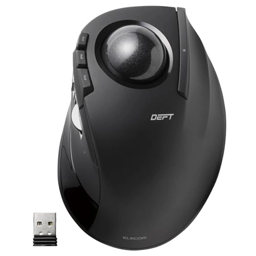 DEFT Trackball Mouse - 2.4GHz Wireless