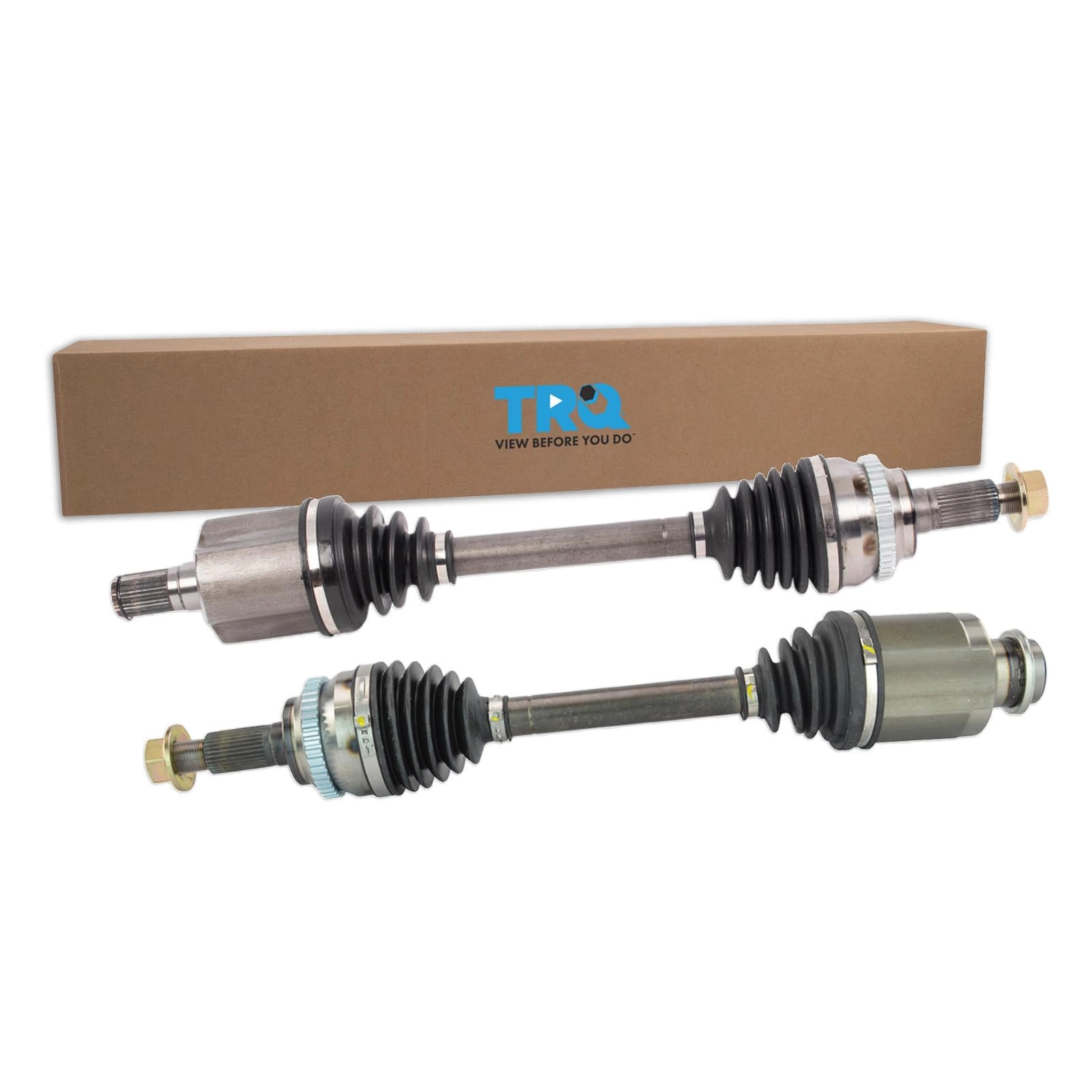 TRQ CSA32538 - 2 Piece Front Driver and Passenger Side CV Axle Assembly Set