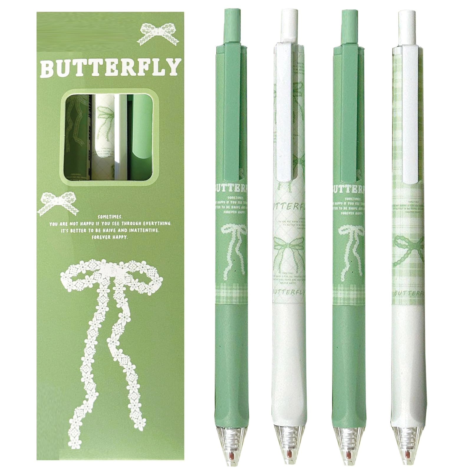 Gel Pen - 4Pcs 0.5mm