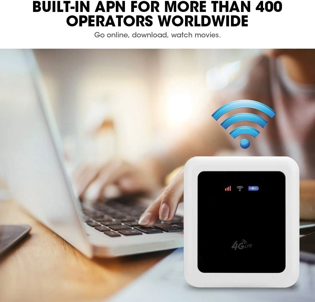 4G LTE Mobile Hotspot - 150 Mbps IEEE 802.11n