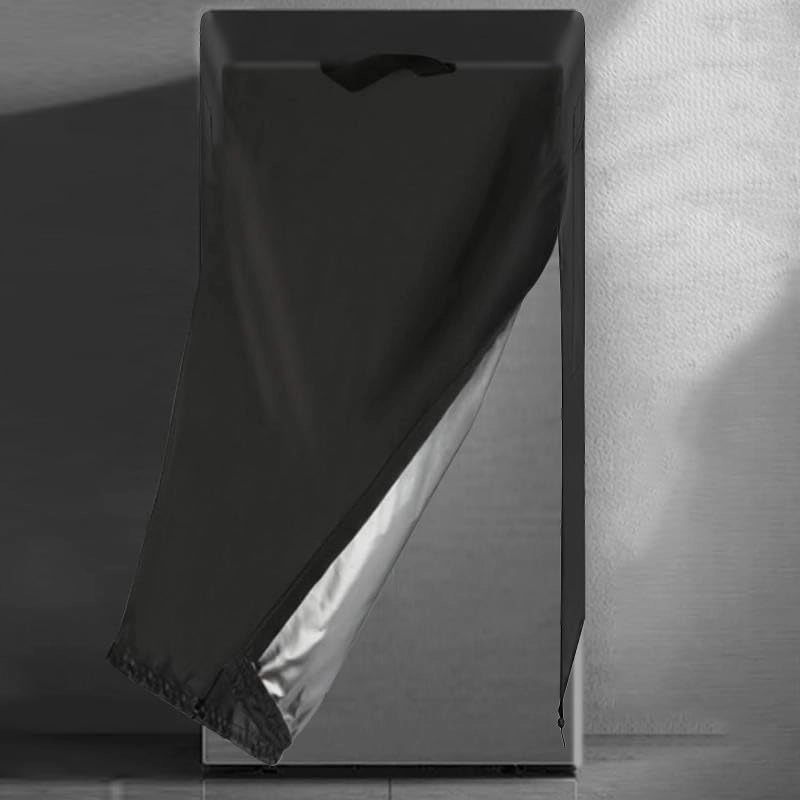 Refrigerator Cover - 210D Waterproof 60*85*185CM Black