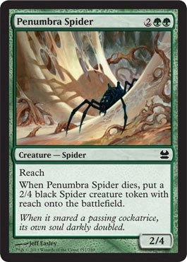 Magic: the Gathering Penumbra Spider - Modern Masters 1pcs