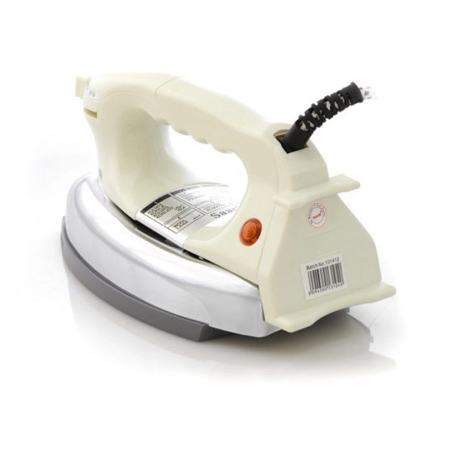 NL-IR-3104S-WH - Heavy Weight Automatic Dry Iron Teflon Soleplate