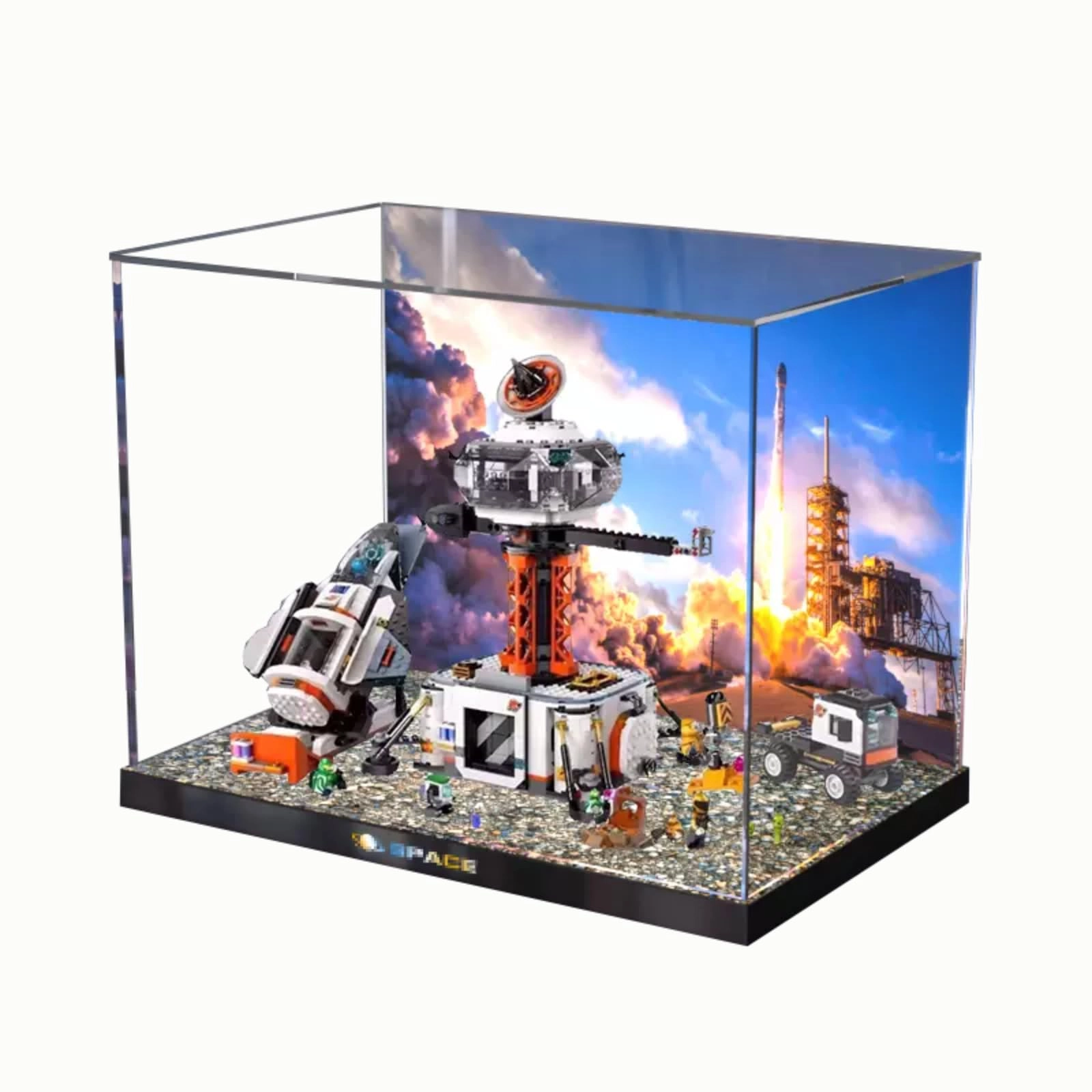 SUNHON Figures Display Box (60434) - 50x35x35cm Acrylic