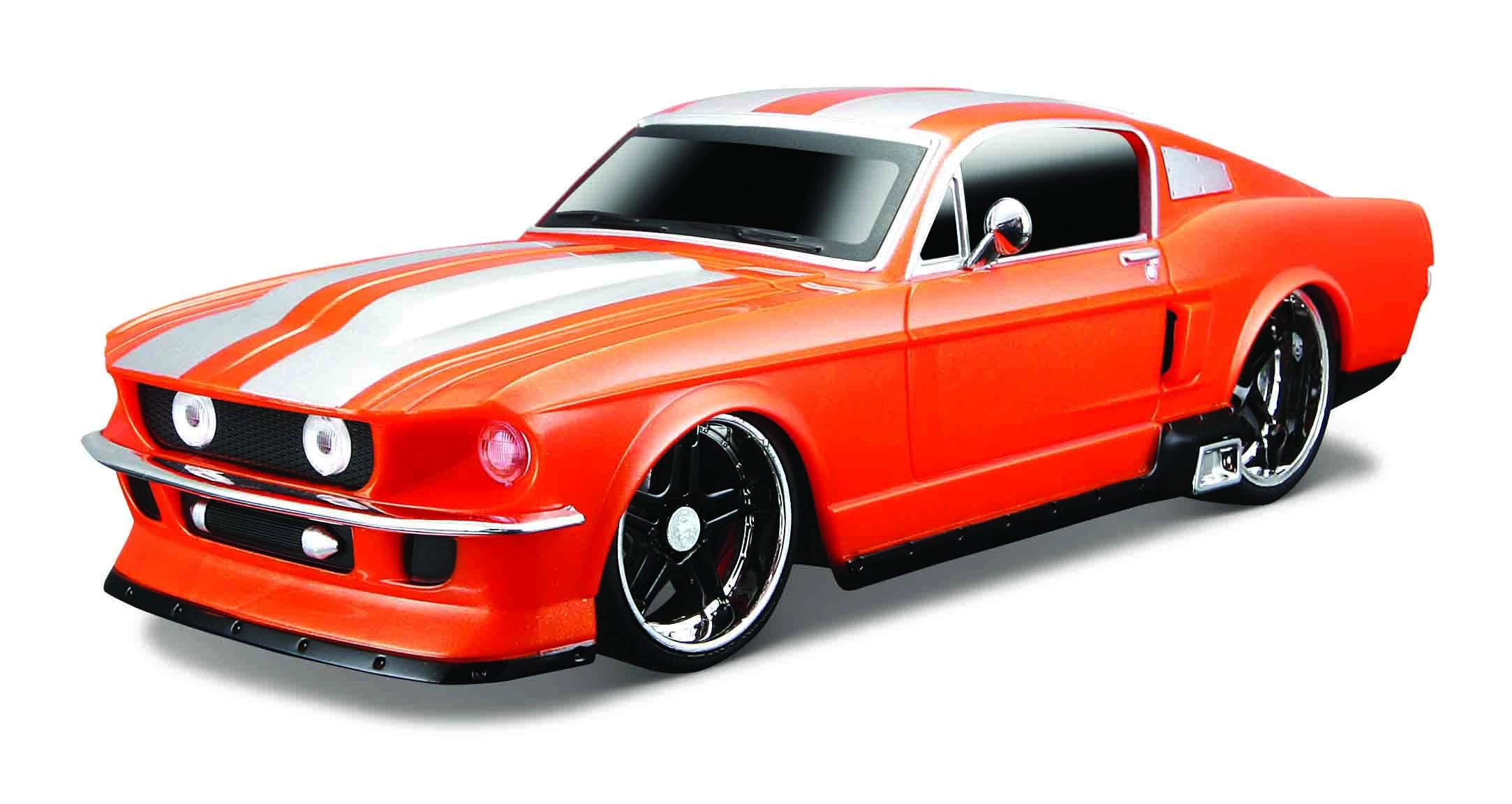 Maisto Tech R/C 1967 Ford Mustang GT Car - 1:24 Scale