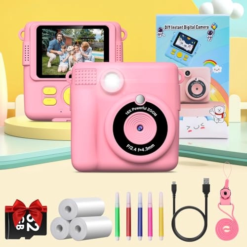 X6 - 1080P 2.4 Inch Instant Print