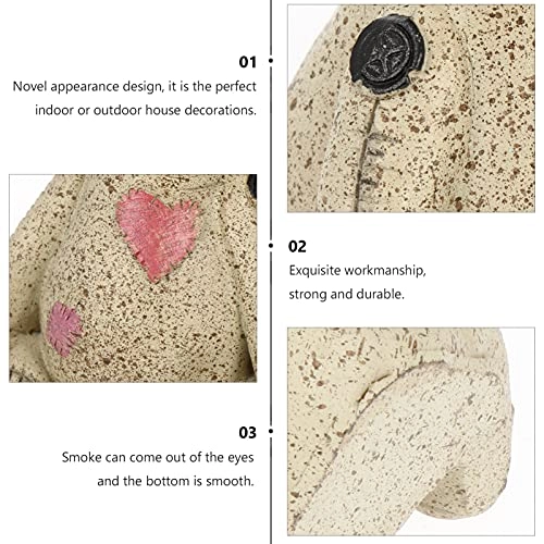 Voodoo Doll Cone Burner - Resin