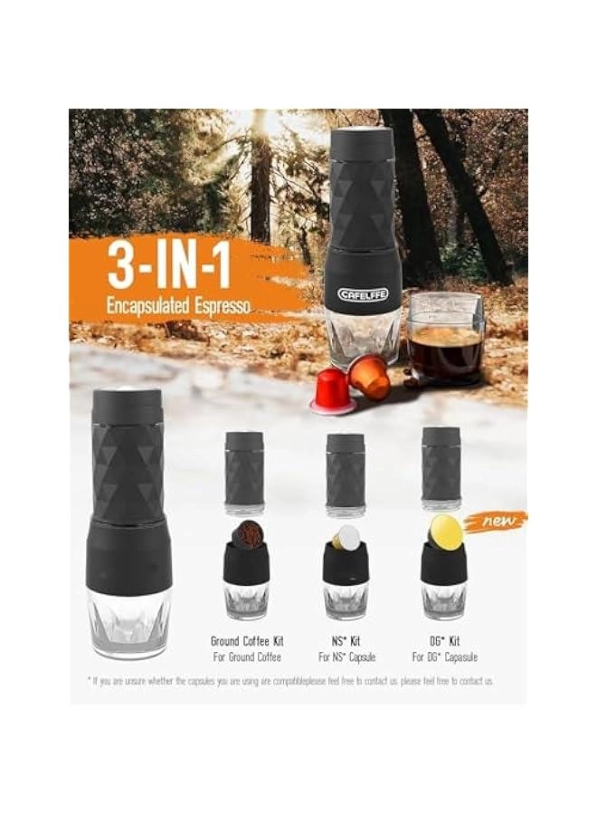 QXVLN0212 - 120 ml coffee powder and coffee capsules