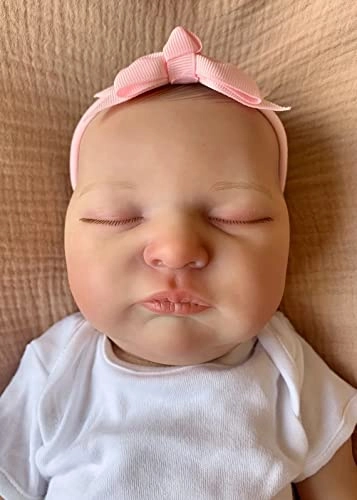 Laura Baby Doll - 20 Inch Pre-Painted 3D Visible Skin Veins Ages 3+ Bundle