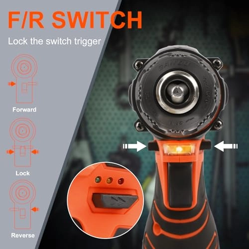 Cordless Drill - 1500 Milliamp Hours