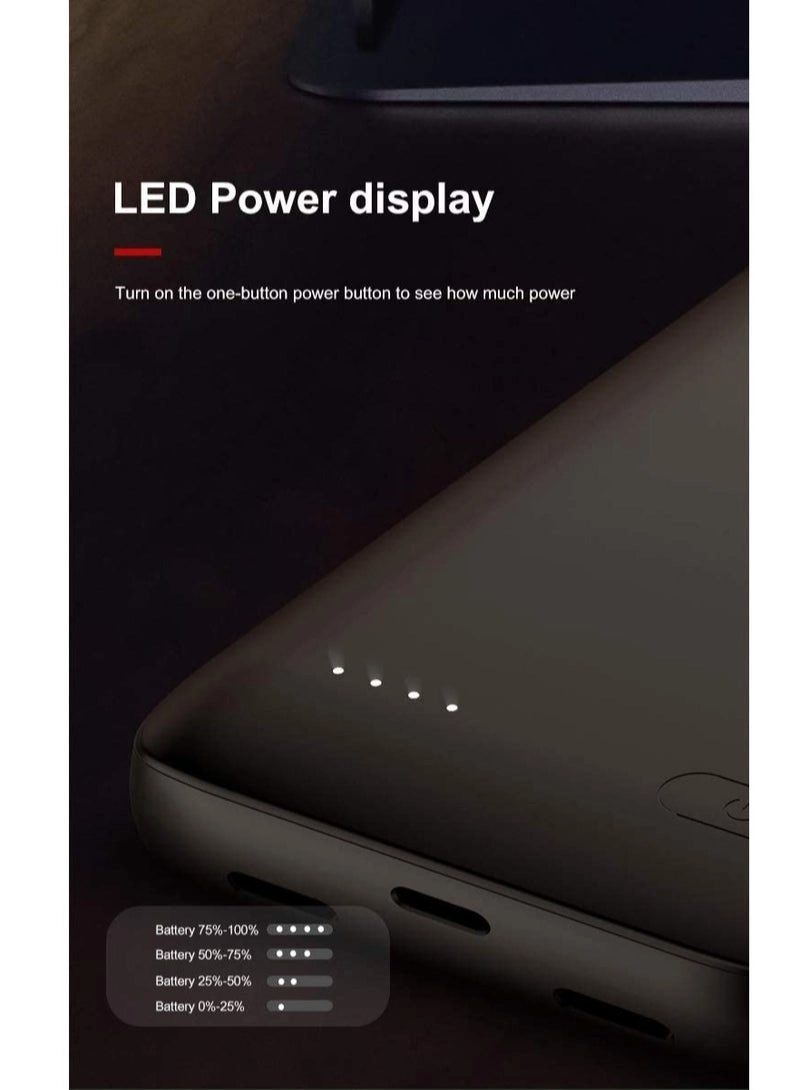 Battery Case for iPhone 12/12 Pro & Pro Max - 4800 mAh Wireless Charging