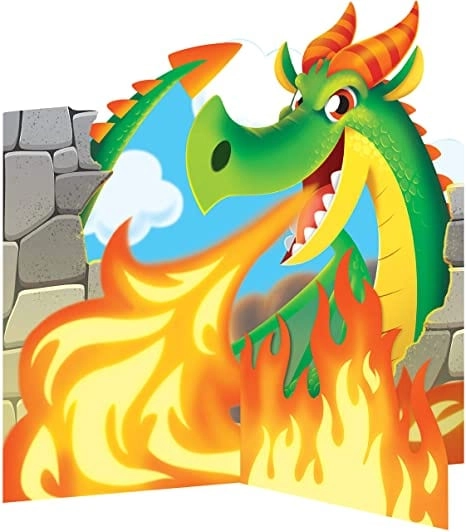 CREATIVE CONVERTING Dragons Centrpiece Diecut Standup