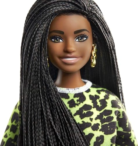 Barbie Fashionistas - Long Braids Neon Look Ages 3+
