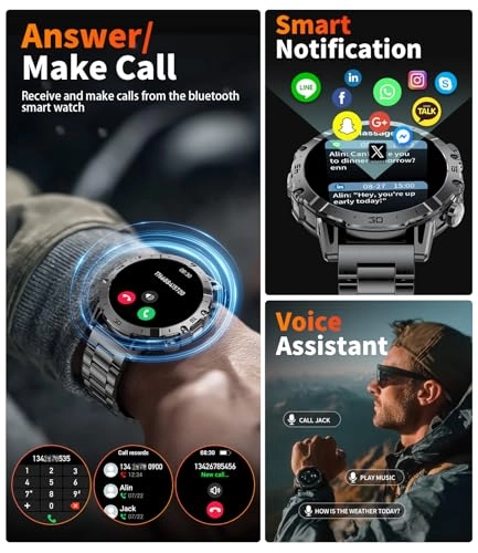 Smart Watch 55mm Metal