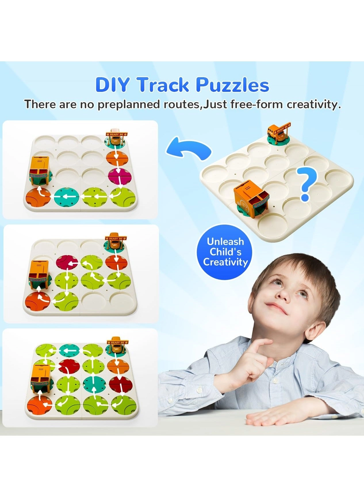 Logical Road Builder Game - 34 piece(s)