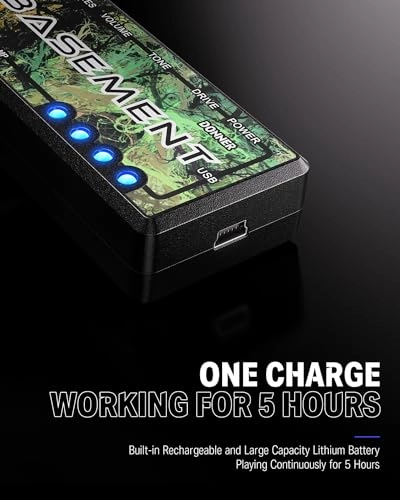 Bass Guitar Headphone Amp - USB Rechargeable Mini Portable 5 Watts