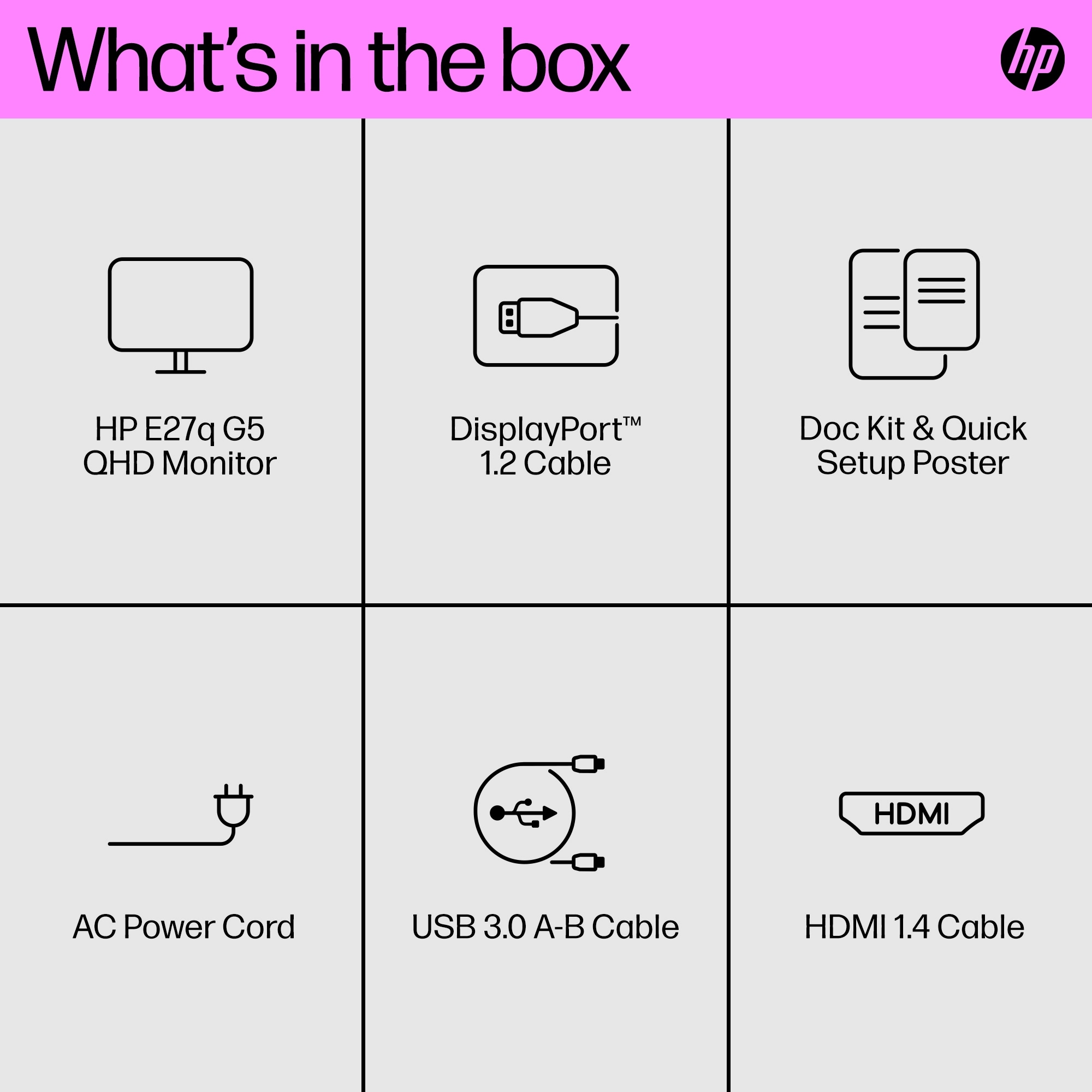 E27Q G5 - 6N6F2E9 27.0 inches 2560 x 1440