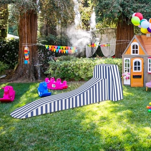 Toddler Roller Coaster Cover - 110"L x 27"W x 28"H Blue 600D Oxford fabric