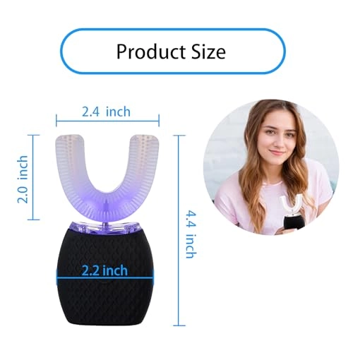 Ultrasonic Toothbrush - 30s Cleaning Wireless Charging