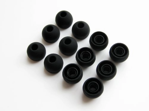 Replacement Eartips for Audio-Technica CK/CKS/CKM/CKL/CKF/ANC Series - 12pcs Medium Soft