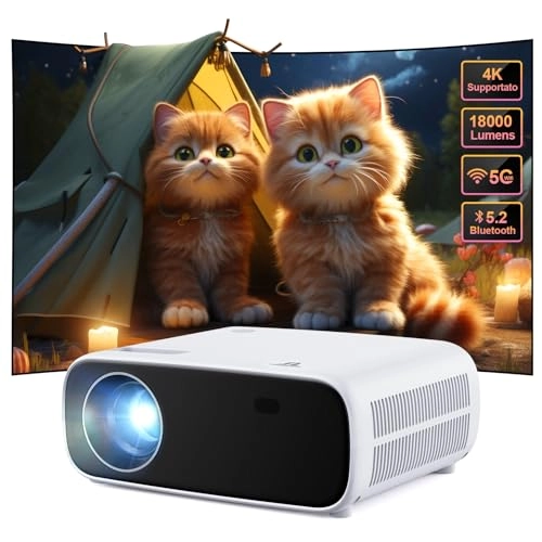 Mini Projector B0FQBYPRVM 18000 Lumens