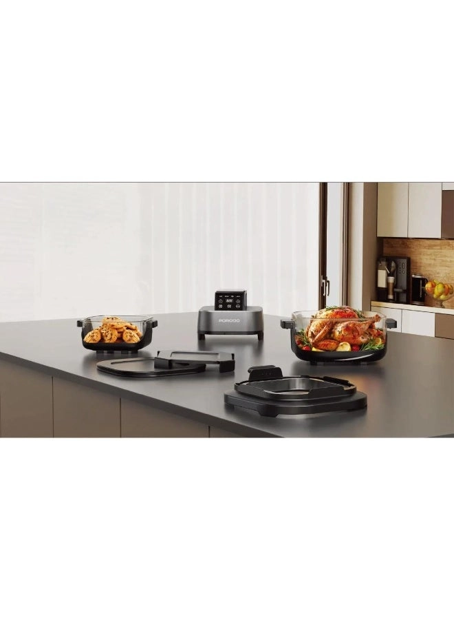 Lifestyle - 4-in-1 Dual-Pot 360° Turbo Heat