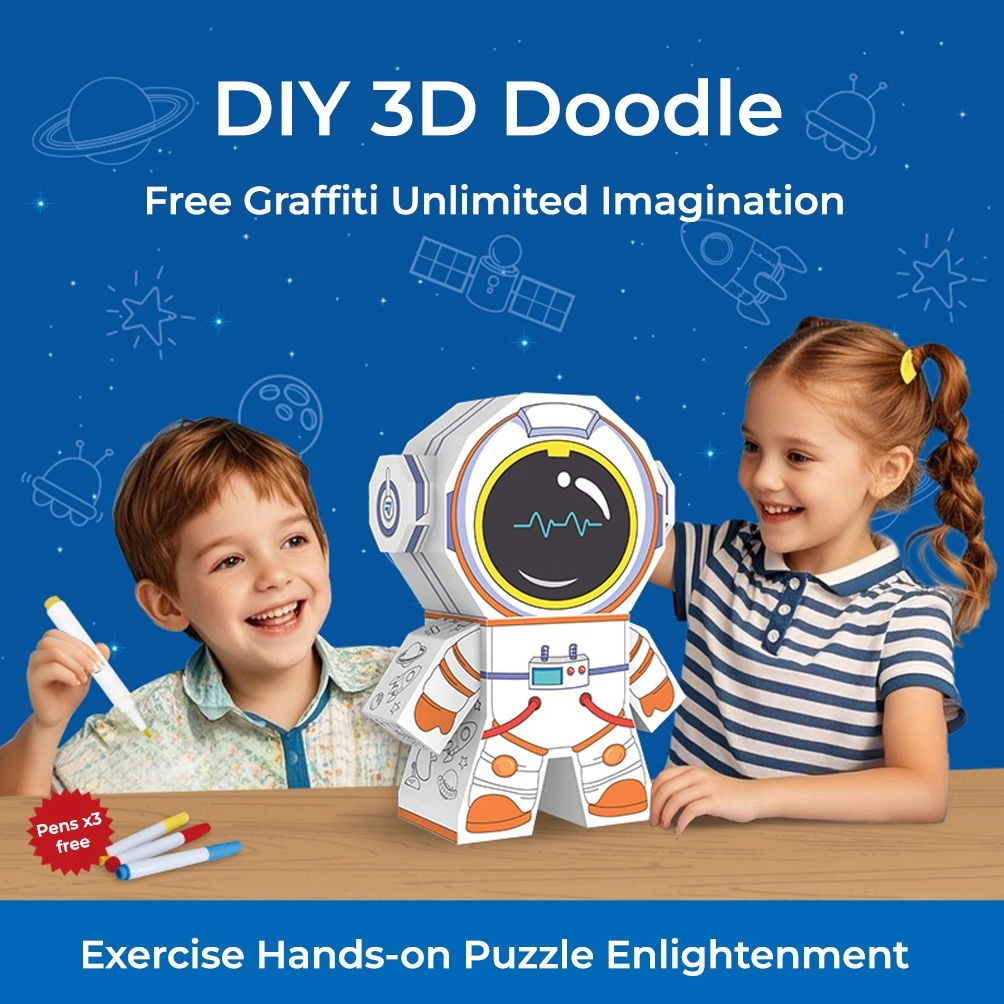 DIY Creative Spaceman - 3+ years