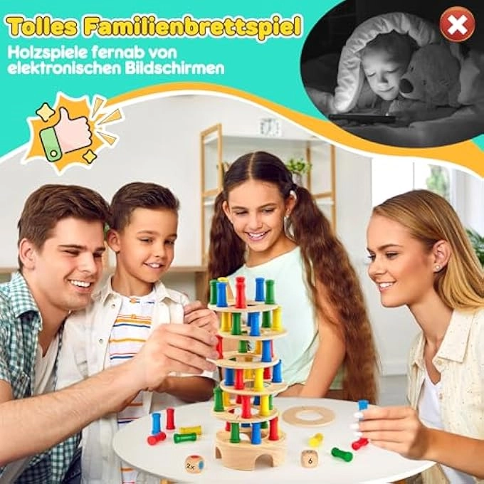 Wooden Board Game - 4 - 18 years 48 pieces