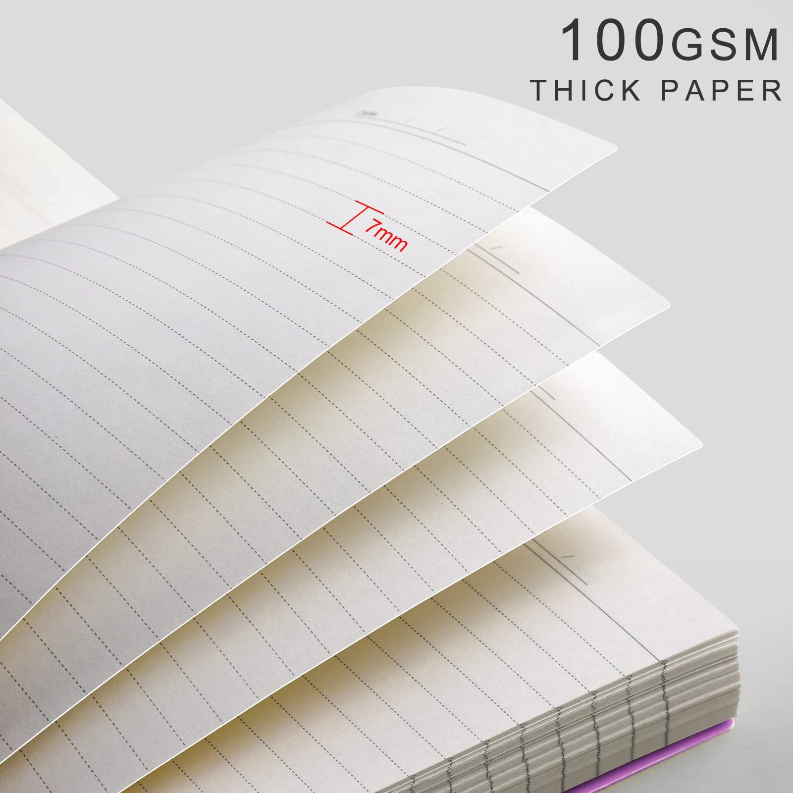 Wirebound Notebook B5 Spiral - Lined 300 Pages