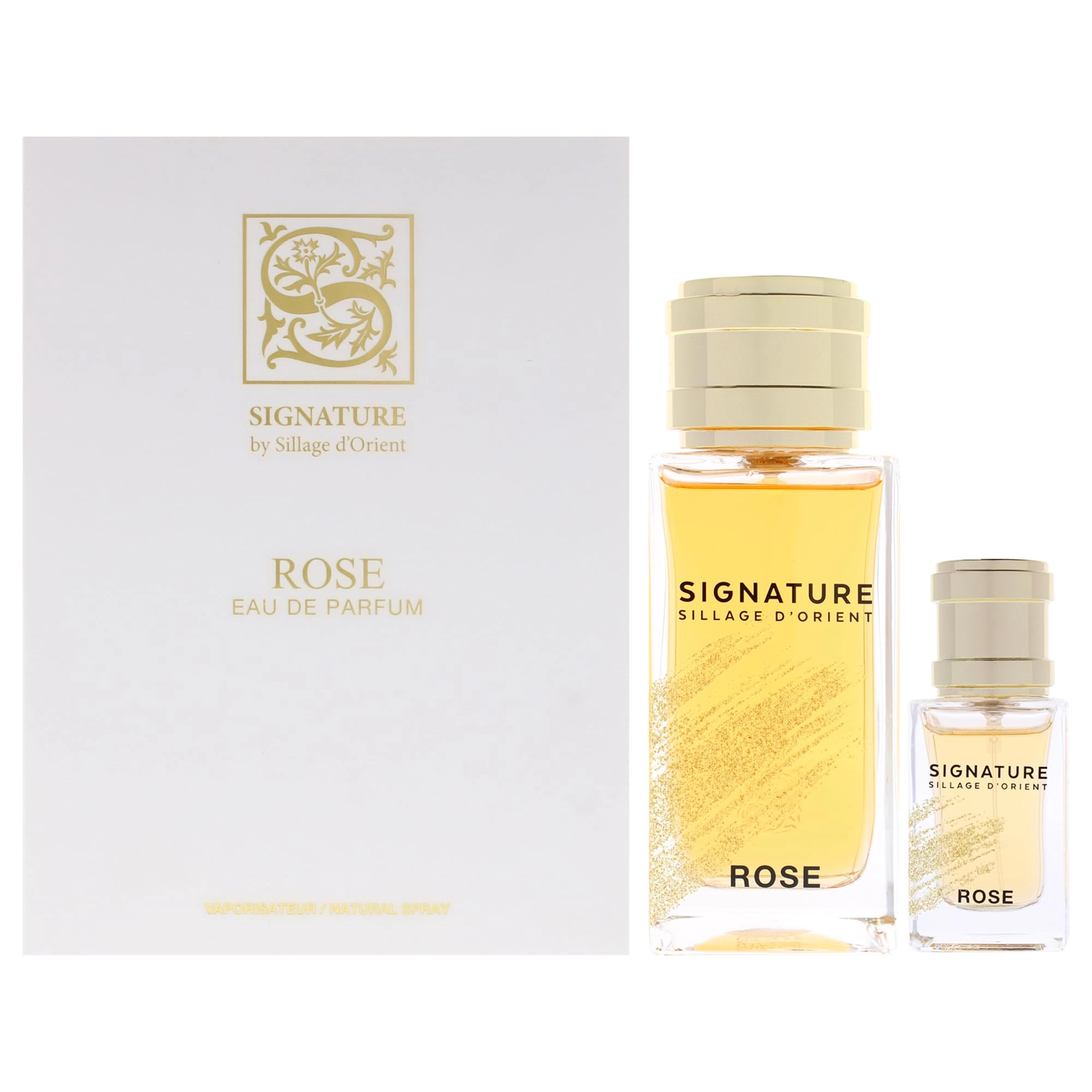 Signature D'Orient Rose Eau de Parfum 100ml 15ml Bundle