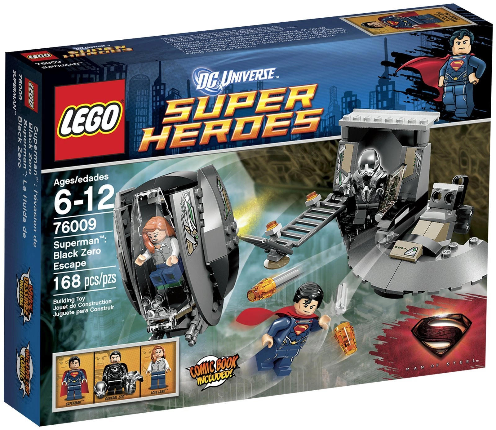 LEGO Superheroes Superman Black Zero Escape (76009)