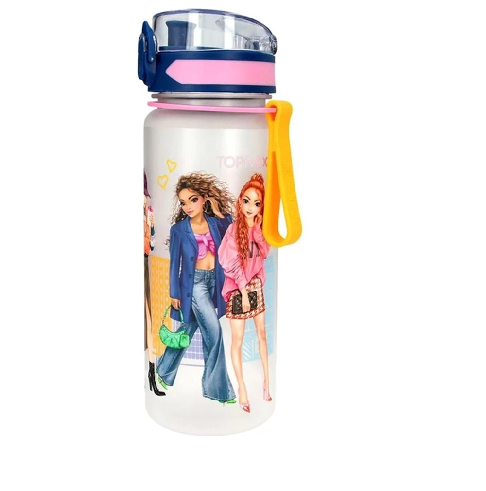TopModel City Girls Water Bottle Flip-top Lid Tritan 700 ml