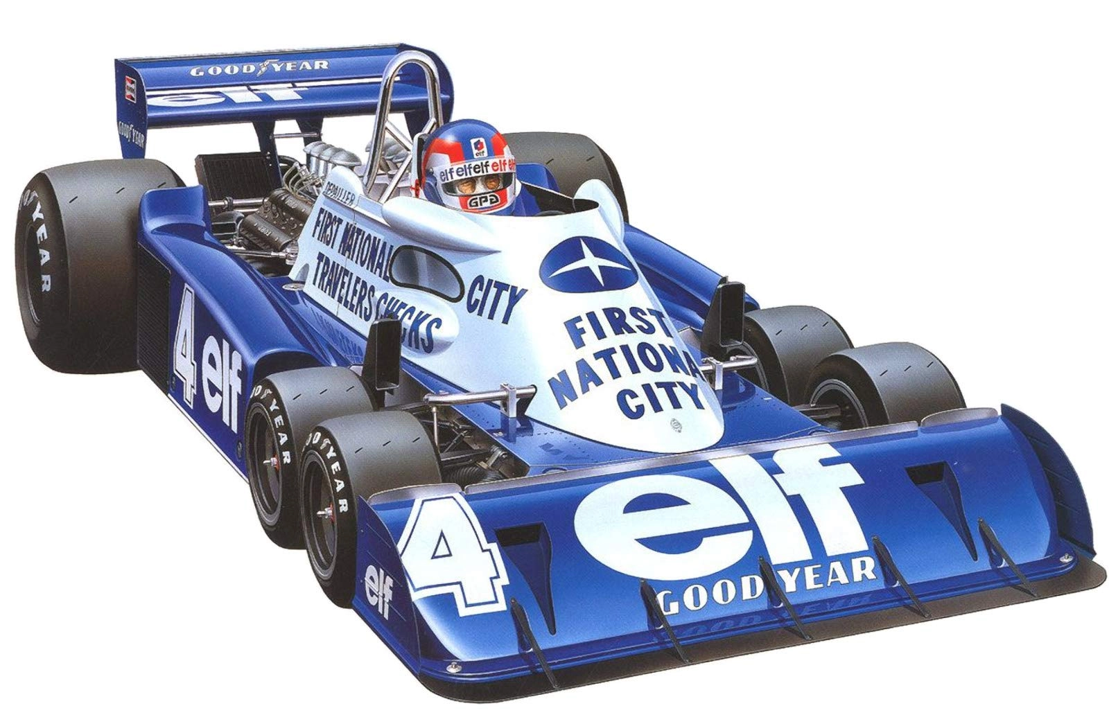 Tamiya Tyrrell P34 Model Kit (300020053) - 1:20 Assembly kit
